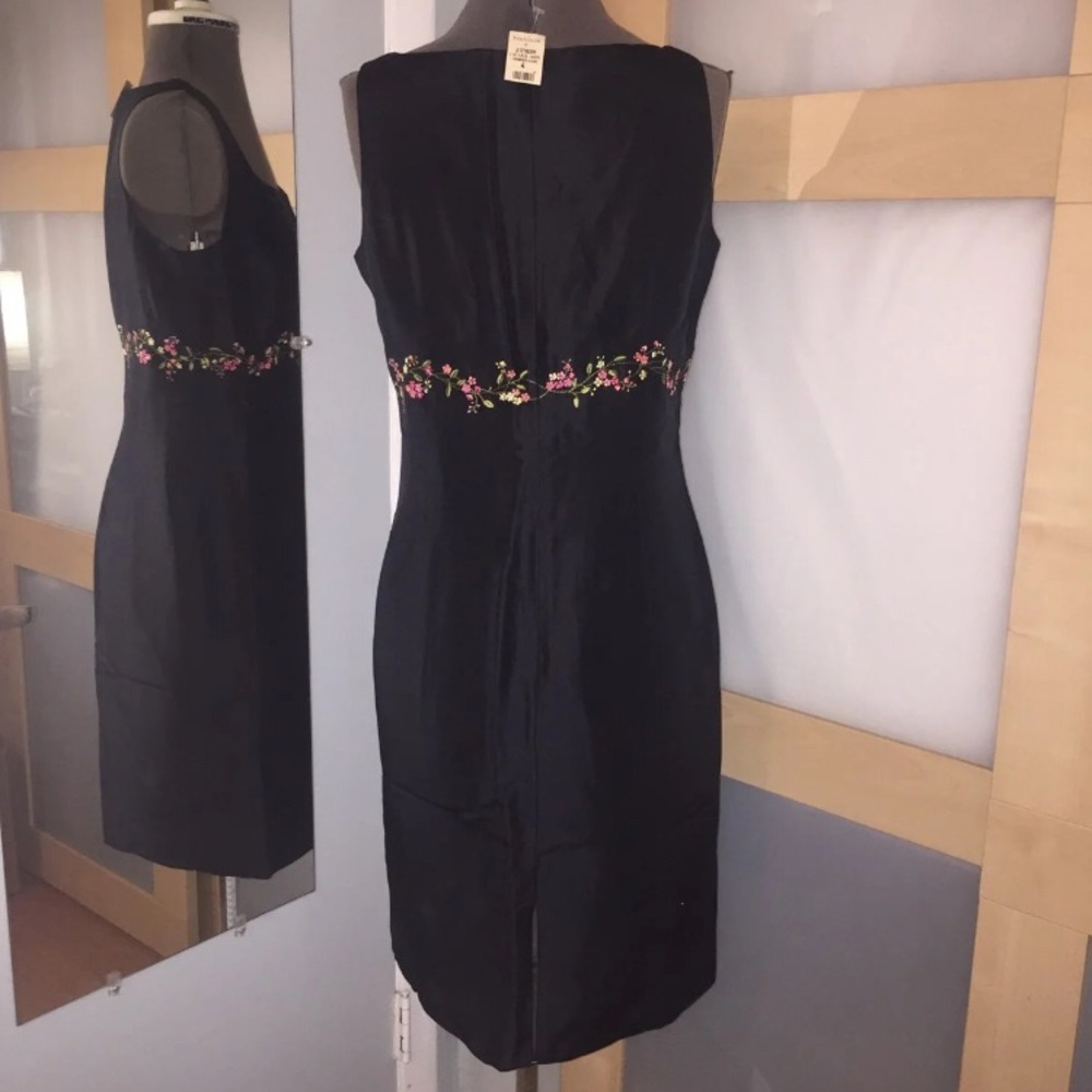 NEW! Ann Taylor Silk Dress/Sweater Set, 4 - Picture 6 of 7